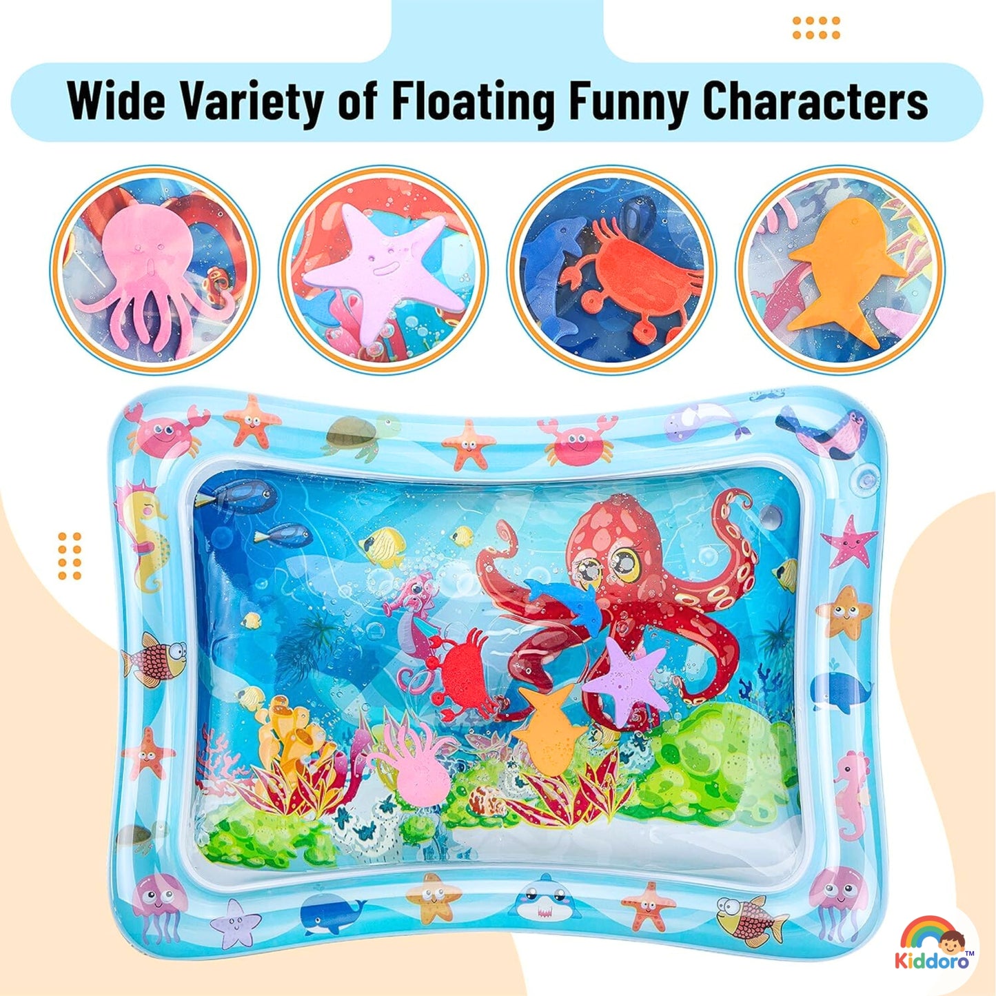 Kiddoro™- Baby Inflatable Water Play Mat