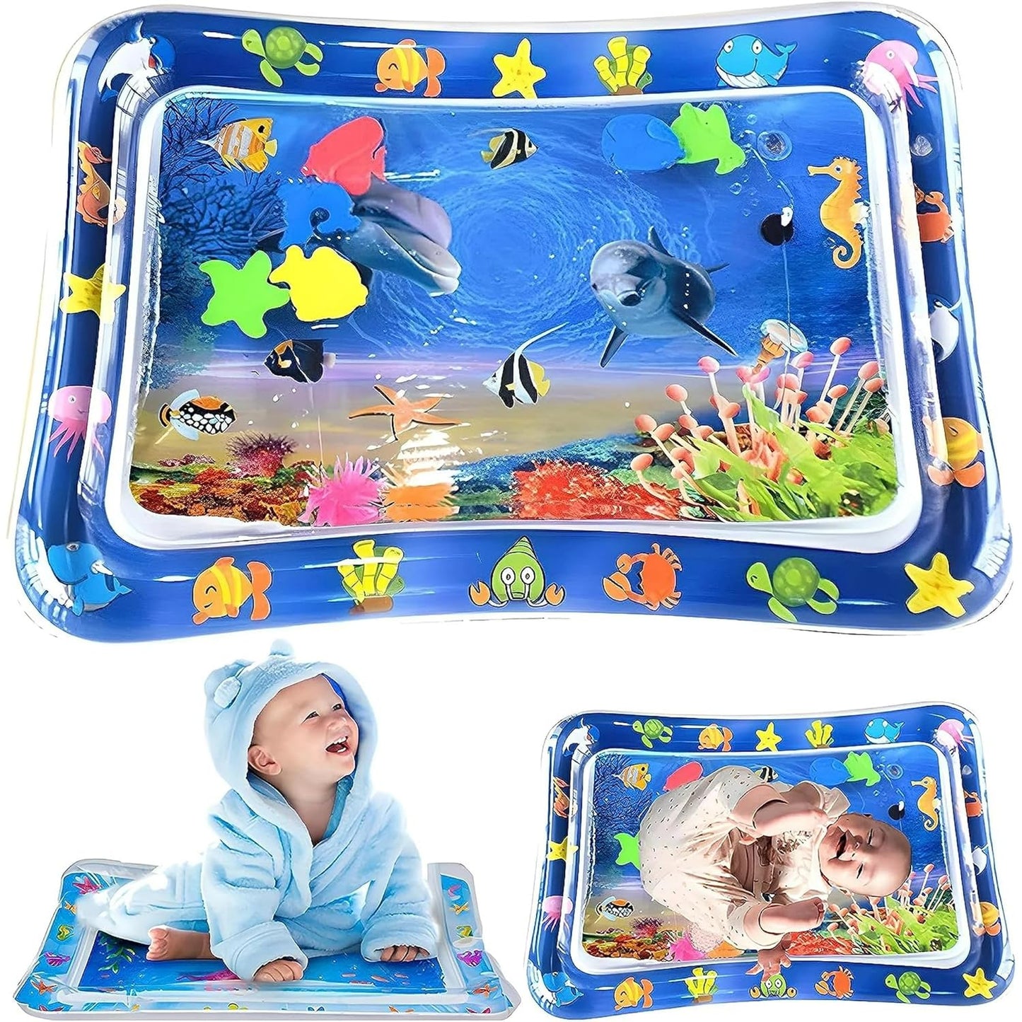 Kiddoro Baby Inflatable Water Play Mat