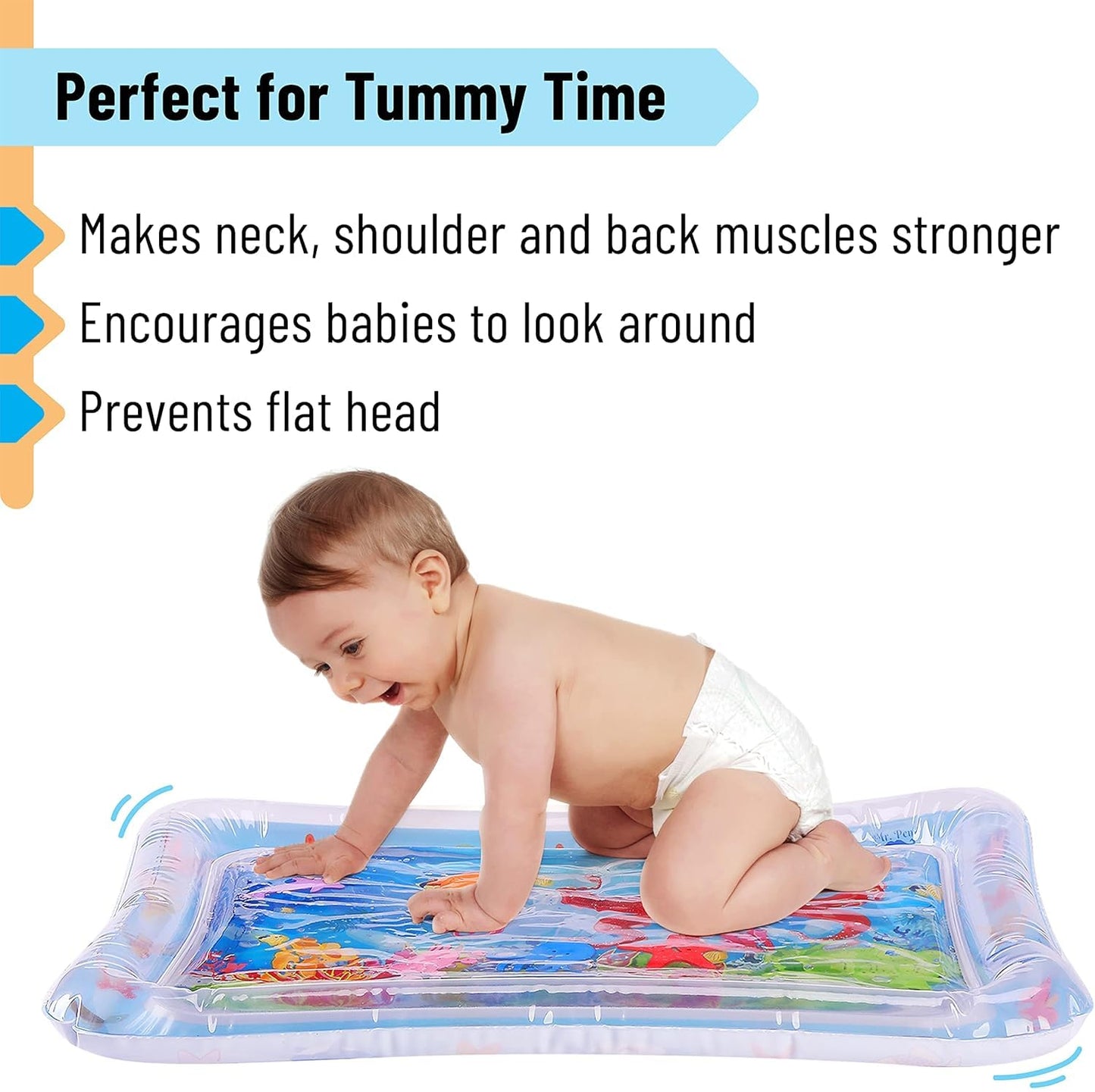 Kiddoro Baby Inflatable Water Play Mat