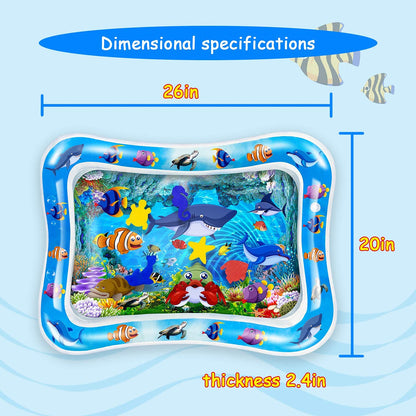 Kiddoro Baby Inflatable Water Play Mat