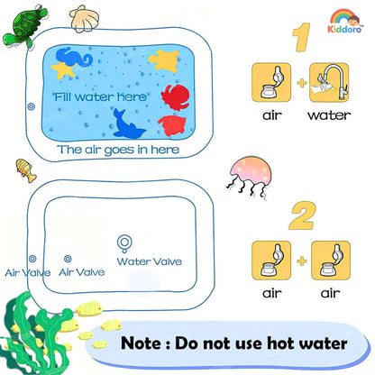 Kiddoro™- Baby Inflatable Water Play Mat