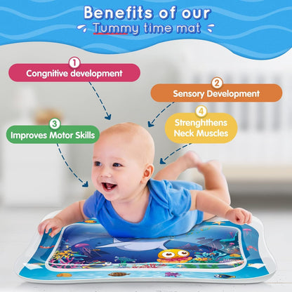 Kiddoro Baby Inflatable Water Play Mat